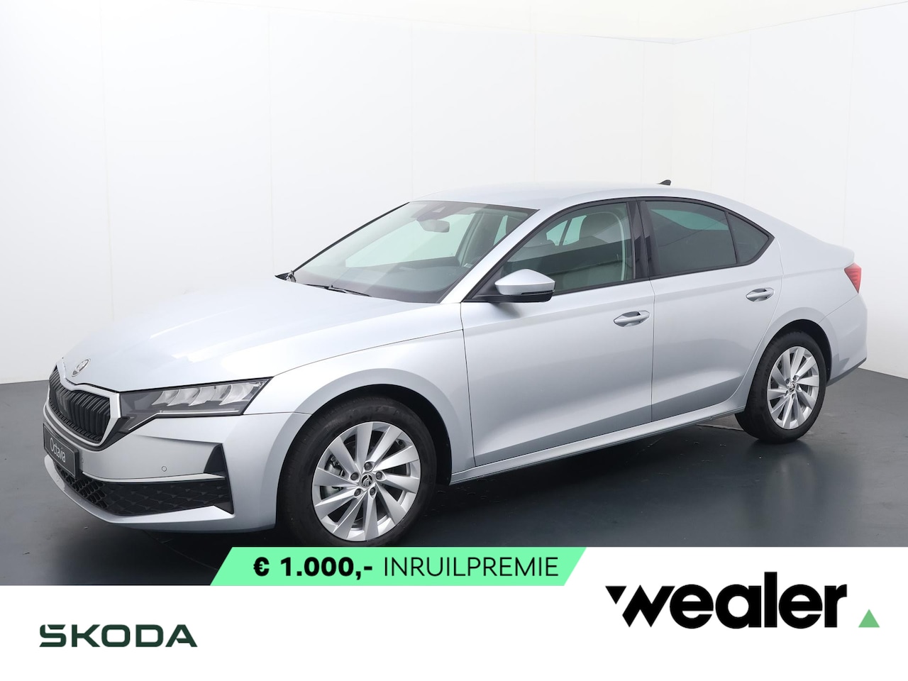 Skoda Octavia - Business Edition 1.5 TSI DSG | Automaat | Navigatie | Adaptieve cruise control | Apple Car - AutoWereld.nl