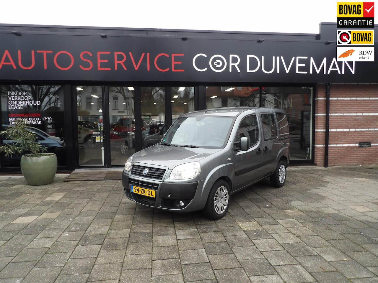 Fiat Doblò - 1.4 Dynamic volledig onderhouden incl apk en aflevering - AutoWereld.nl