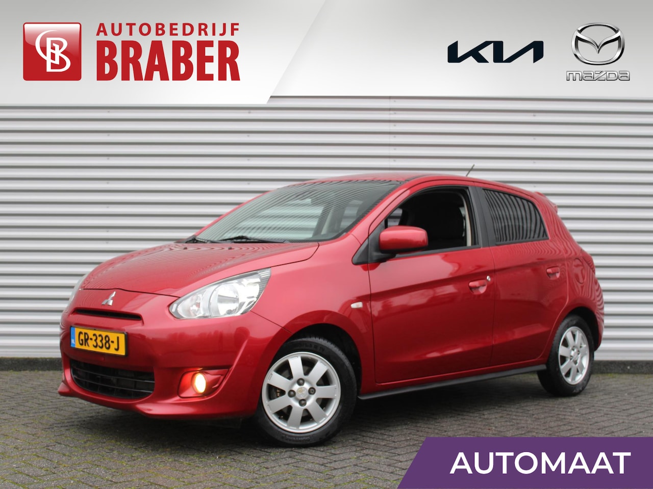 Mitsubishi Space Star - 1.0 Bright | Automaat | Clima | 14" LM | Licht- & regensensor | Dealeronderhouden | - AutoWereld.nl