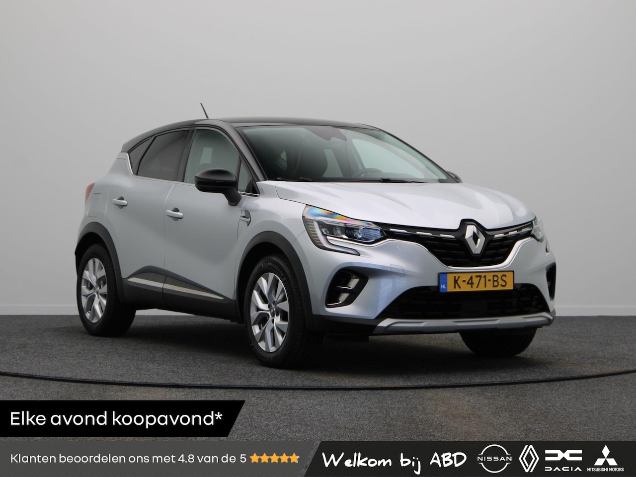 Renault Captur - 1.0 TCe 100 Intens | Trekgewicht 1300KG | Clima | Navi | Keyless | LED | - AutoWereld.nl