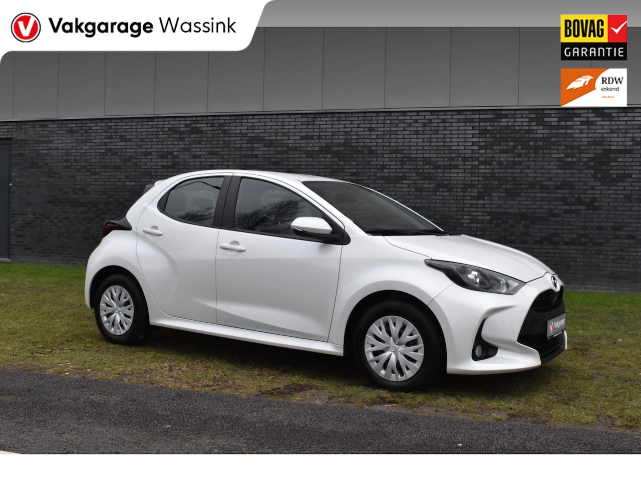 Mazda 2 Hybrid - 1.5 Pure Hybride automaat wit - AutoWereld.nl