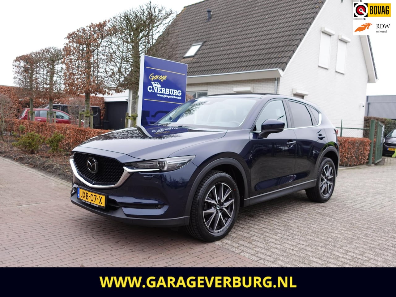 Mazda CX-5 - 2.5 SkyActiv-G 194 GT-M AWD Automaat (Navi,Camera360,Elek.achterklep,BOSE,AdaptiveCruise,L - AutoWereld.nl