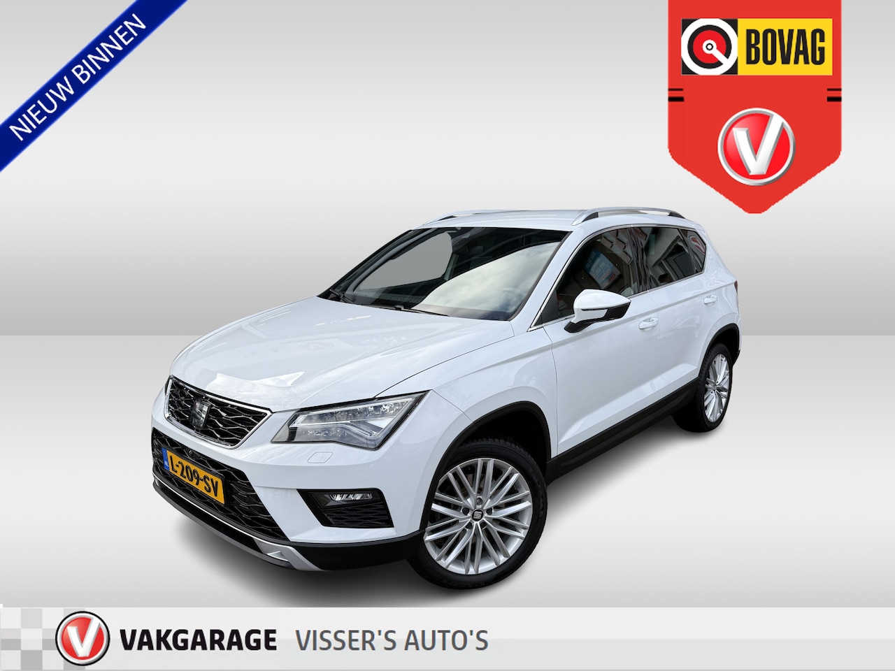 SEAT Ateca - 1.4 EcoTSI Xcellence | 360 camera | 18 inch velgen | achteruitcamera | automaat | - AutoWereld.nl