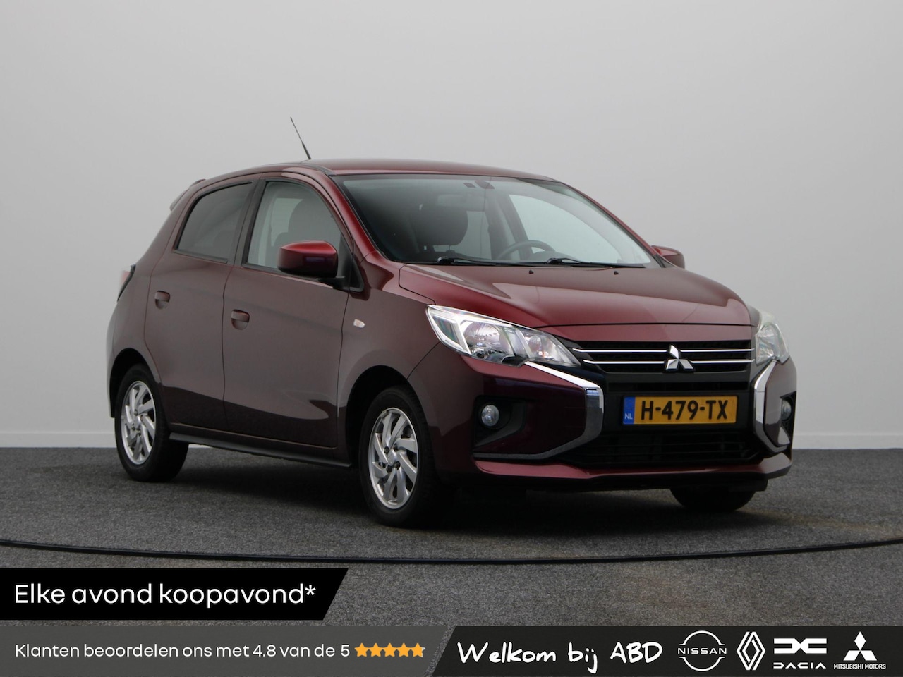 Mitsubishi Space Star - 1.2 Active | Cruise Control | Airco | DAB+ | Bluetooth. - AutoWereld.nl
