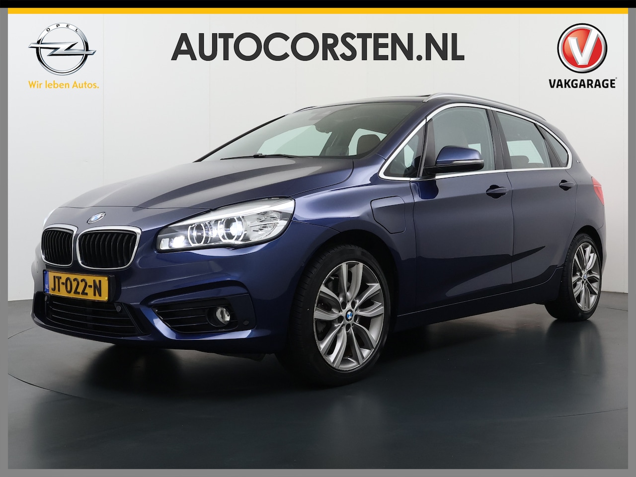 BMW 2-serie Active Tourer - deze 225xe Hybrid Automaat Leder+Memory Trekhaak Panorama Schuif Kanteldak Navi Ecc Cruise - AutoWereld.nl