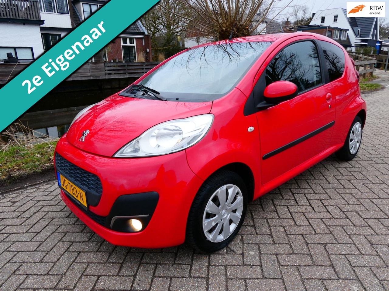 Peugeot 107 - 1.0 Active 3-deurs 2e eigenaar Airco Zuinig 1 op 20 Historie - AutoWereld.nl