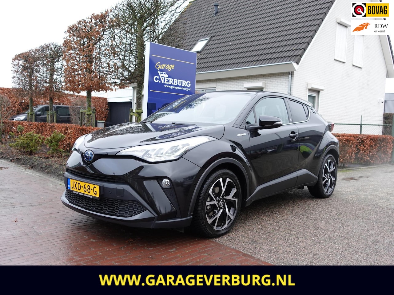 Toyota C-HR - 2.0 Hybrid Business Plus (Navigatie/Carplay,Camera,AdaptiveCruise,Stoel+Stuurverwarming,Ke - AutoWereld.nl