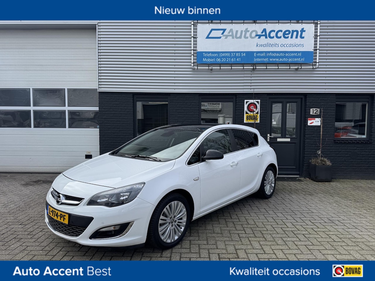 Opel Astra - 1.4 Turbo Sport + Navi/Klima/Cuisel/LMV... - AutoWereld.nl