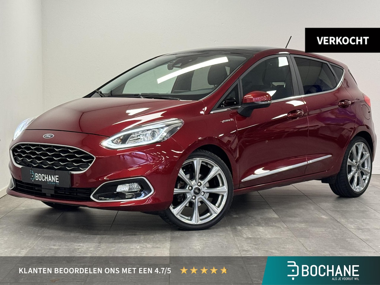 Ford Fiesta - 1.0 EcoBoost Vignale | B&O | PANORAMADAK | CAMERA | KEYLESS - AutoWereld.nl