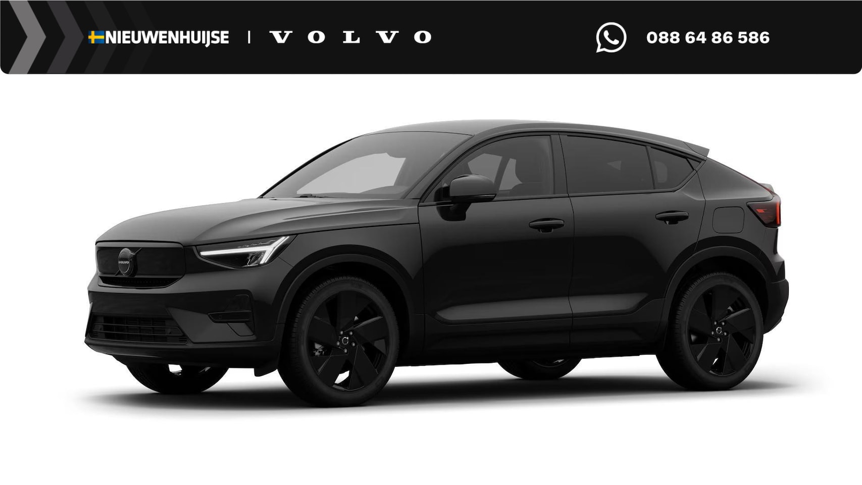 Volvo EC40 - Single Motor Ext. Range Ultra Bl.Ed. Europa 82 kWh | Harman Kardon Audio | Onyx Black | 36 - AutoWereld.nl