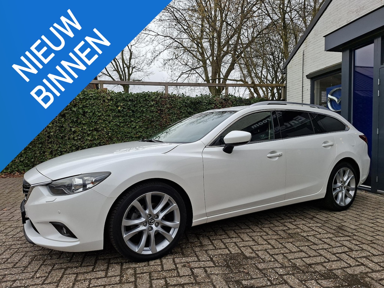 Mazda 6 Sportbreak - 2.0 HP GT-M Trekhaak, Leder, Navi, Bose - AutoWereld.nl