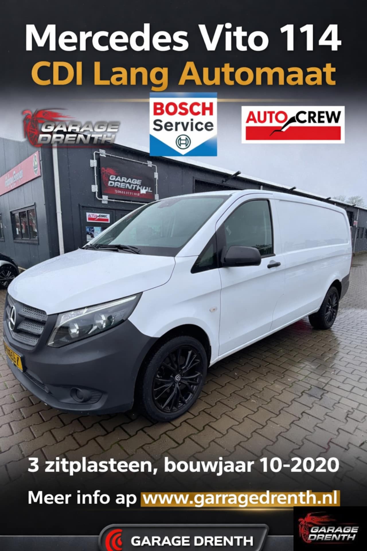 Mercedes-Benz Vito - Bestel 114 CDI Lang Automaat - AutoWereld.nl
