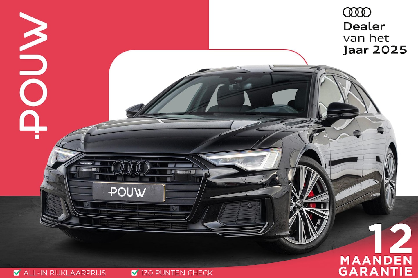 Audi A6 Avant - 55 TFSIe 367pk quattro S Edition Competition | SoH 87% | Adaptief onderstel | Panoramadak - AutoWereld.nl