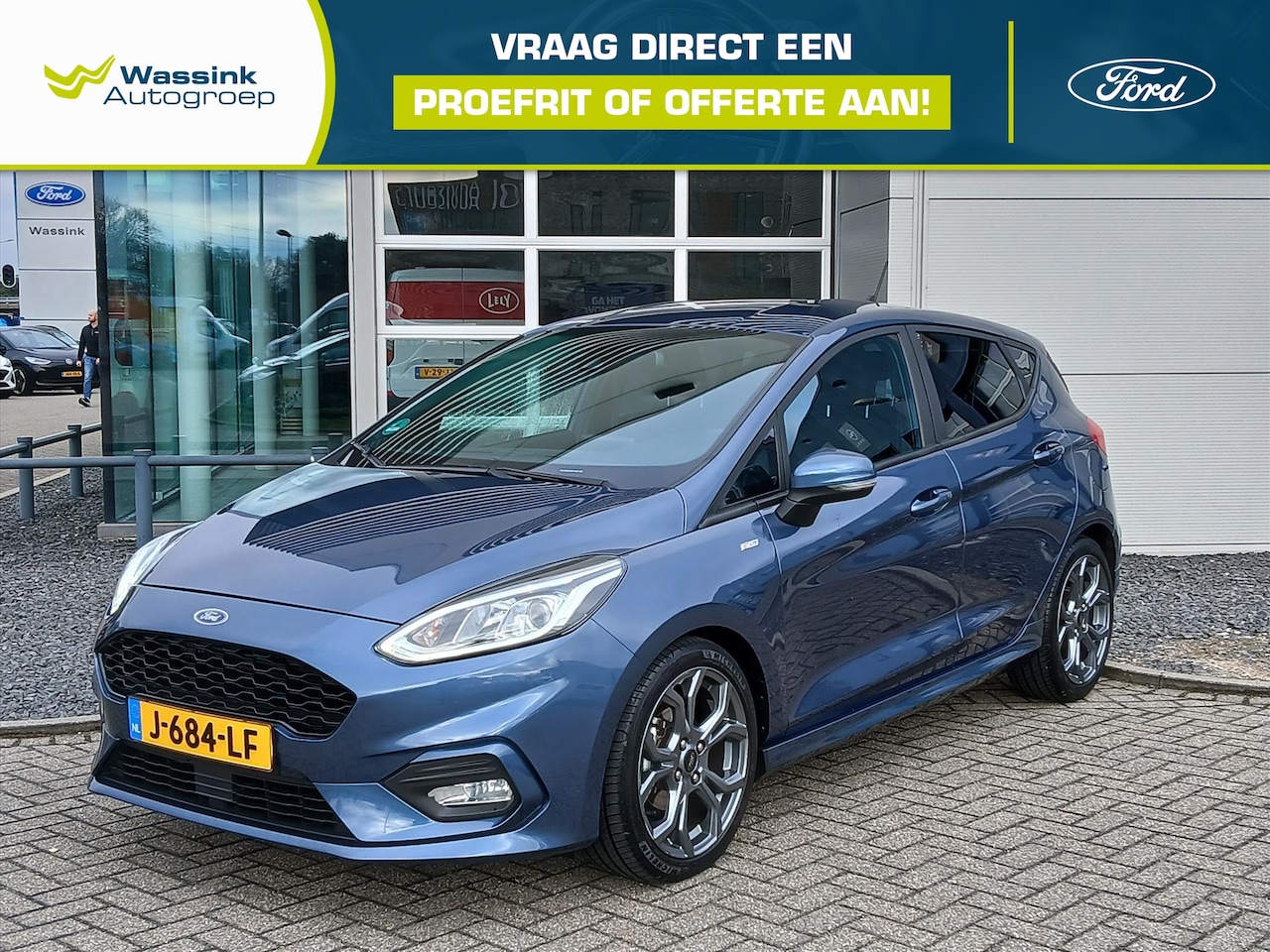 Ford Fiesta - 1.0 EcoBoost 95pk ST-Line X | Navigatie | B&O Audio | LED Koplampen | - AutoWereld.nl