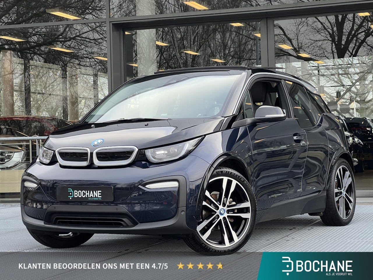 BMW i3 - Business Edition Plus 120Ah 42 kWh | SOH 91.2% | Schuifkanteldak | Leder | Adaptieve Cruis - AutoWereld.nl