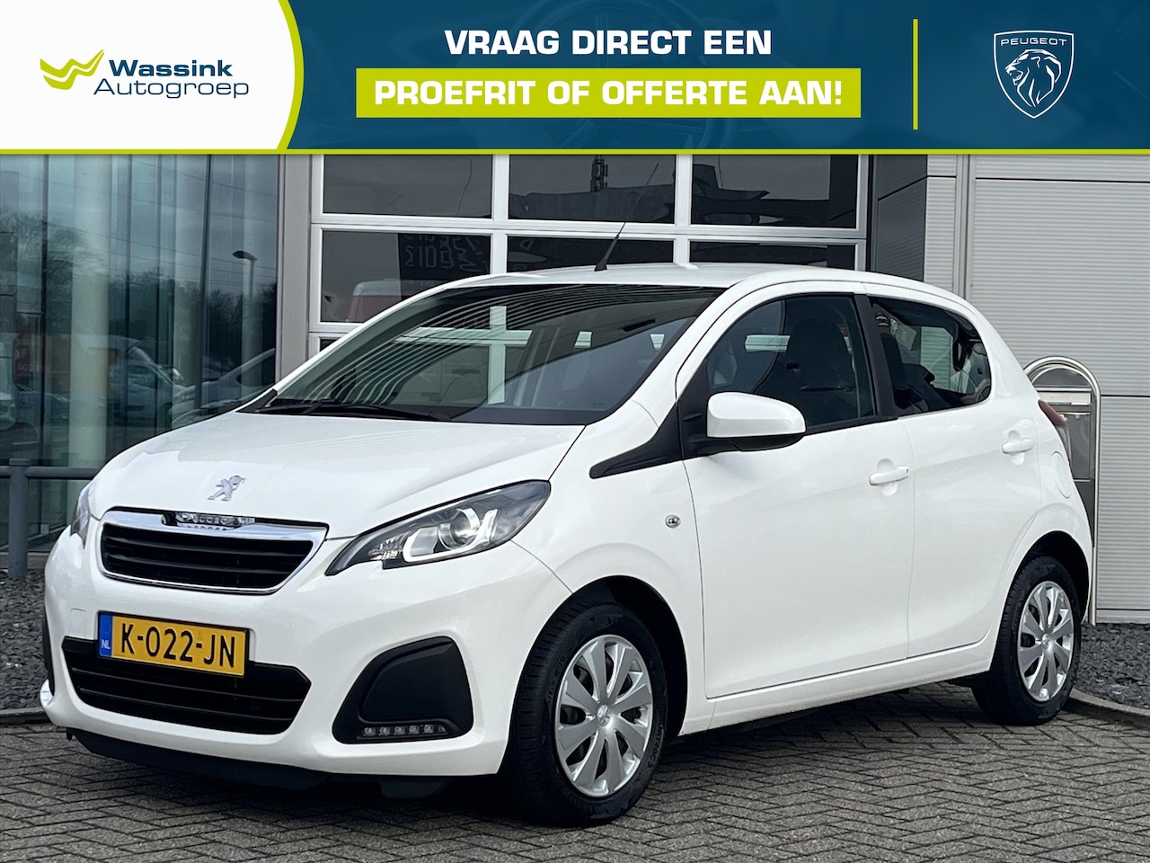 Peugeot 108 - 1.0 e-VTi 72pk 5D Active | Tom Tom navigatie | Parkeer sensoren achter | - AutoWereld.nl