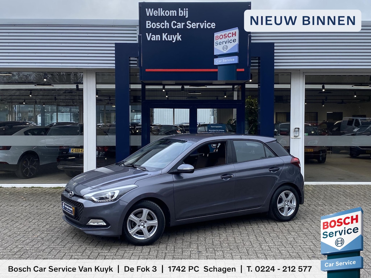 Hyundai i20 - 1.2 HP i-Motion Comfort / NL-Auto / Cruise-Control / Climate-Control / Apple-Carplay & And - AutoWereld.nl