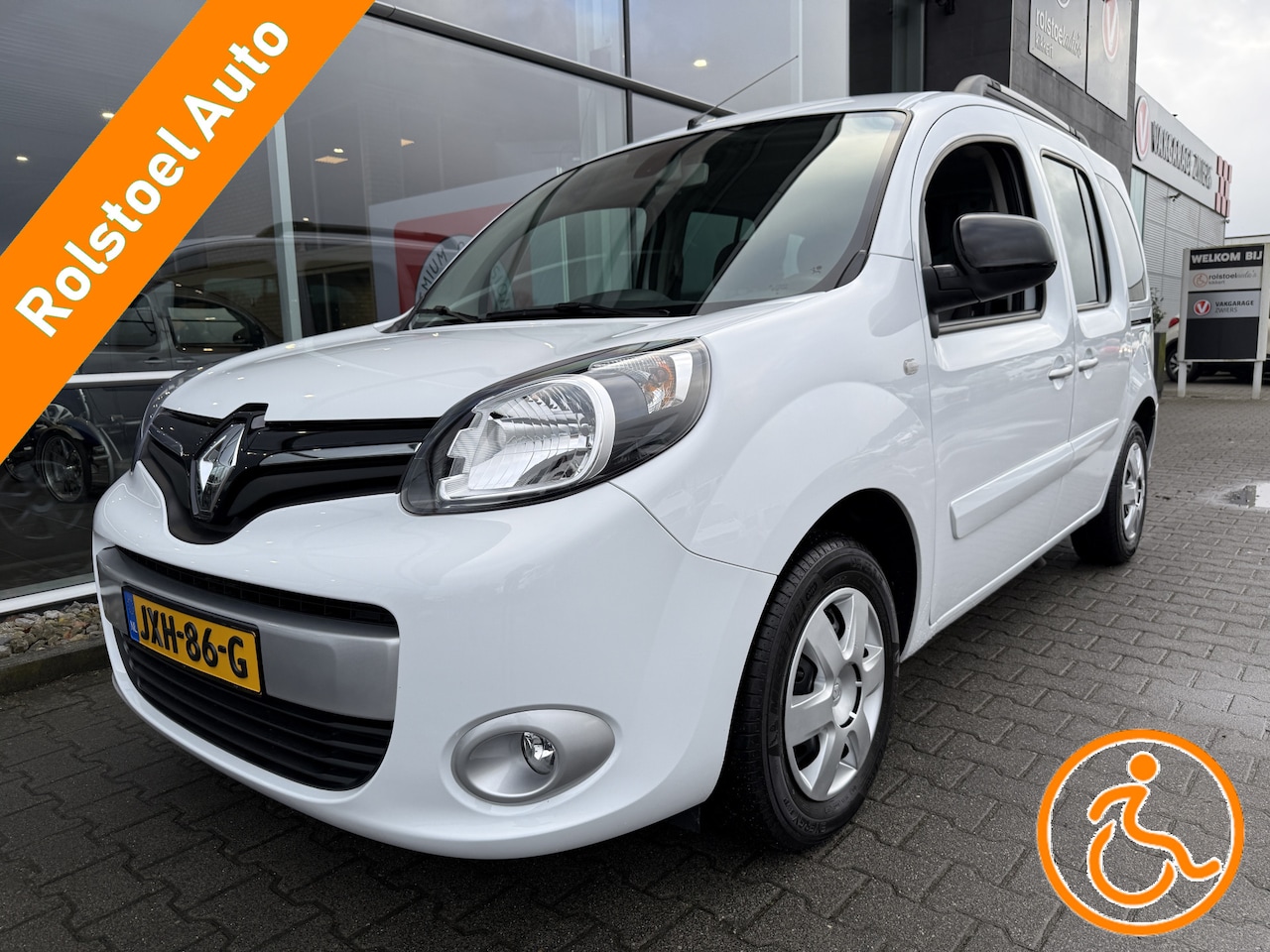 Renault Kangoo Family - 3+1 Rolstoelauto 1.2 TCe (Zeer nette 3+1 Rolstoelauto met lage km.stand!) - AutoWereld.nl