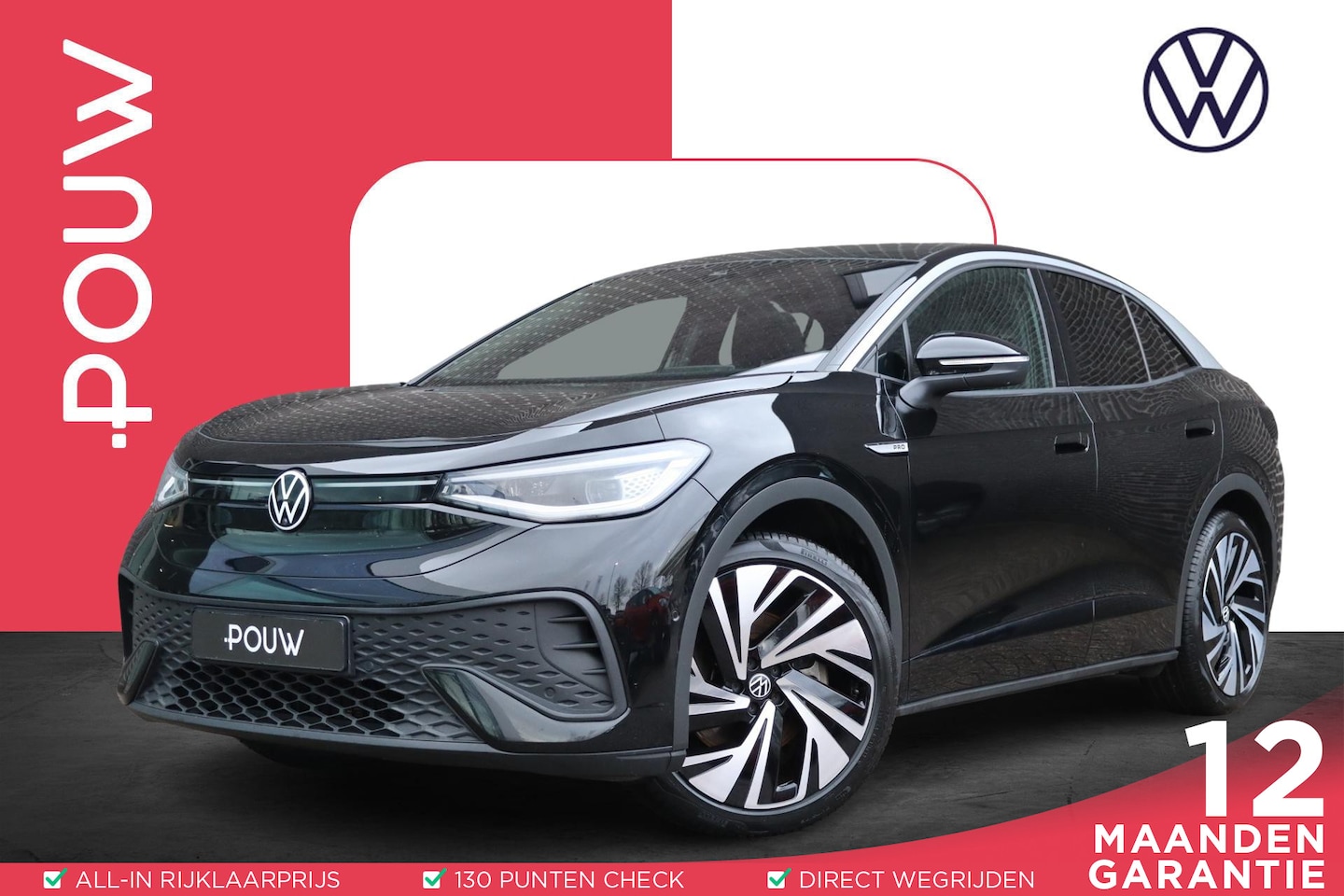 Volkswagen ID.5 - 204pk Pro 77 kWh | SoH 95% | Panoramadak | Warmtepomp | Sportstoelen | Trekhaak - AutoWereld.nl