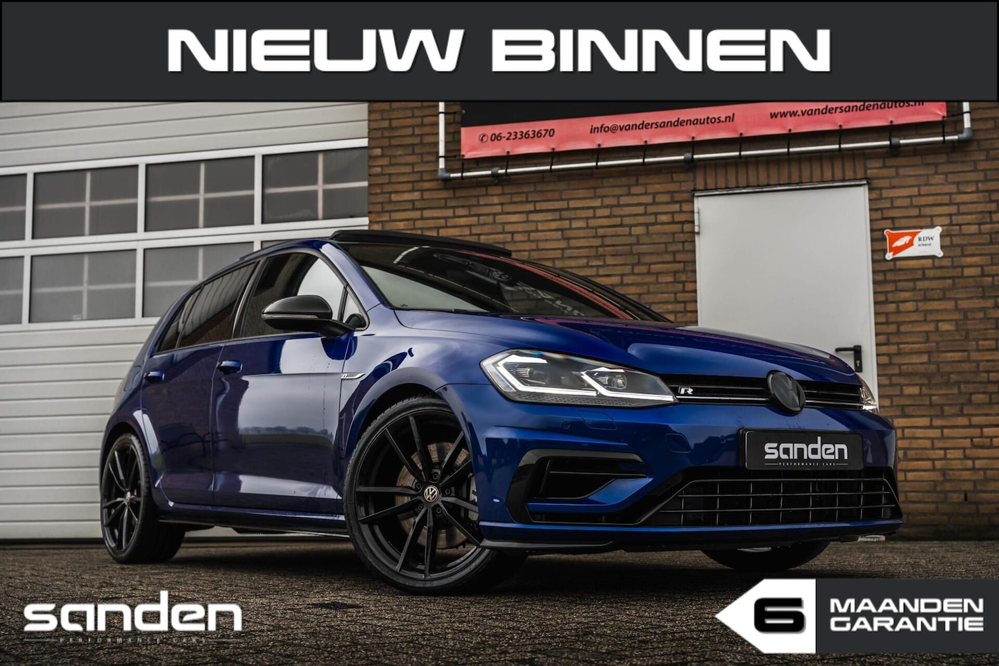 Volkswagen Golf - 2.0TSI 4Motion R|Akra|Pano|Carbon|Memory|Dyn - AutoWereld.nl