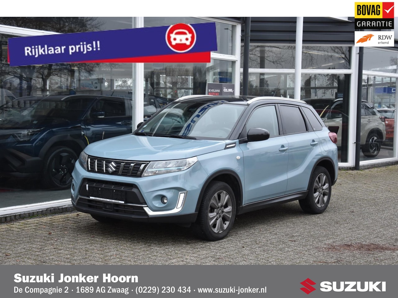 Suzuki Vitara - 1.4 Automaat Boosterjet Select Smart Hybrid - AutoWereld.nl