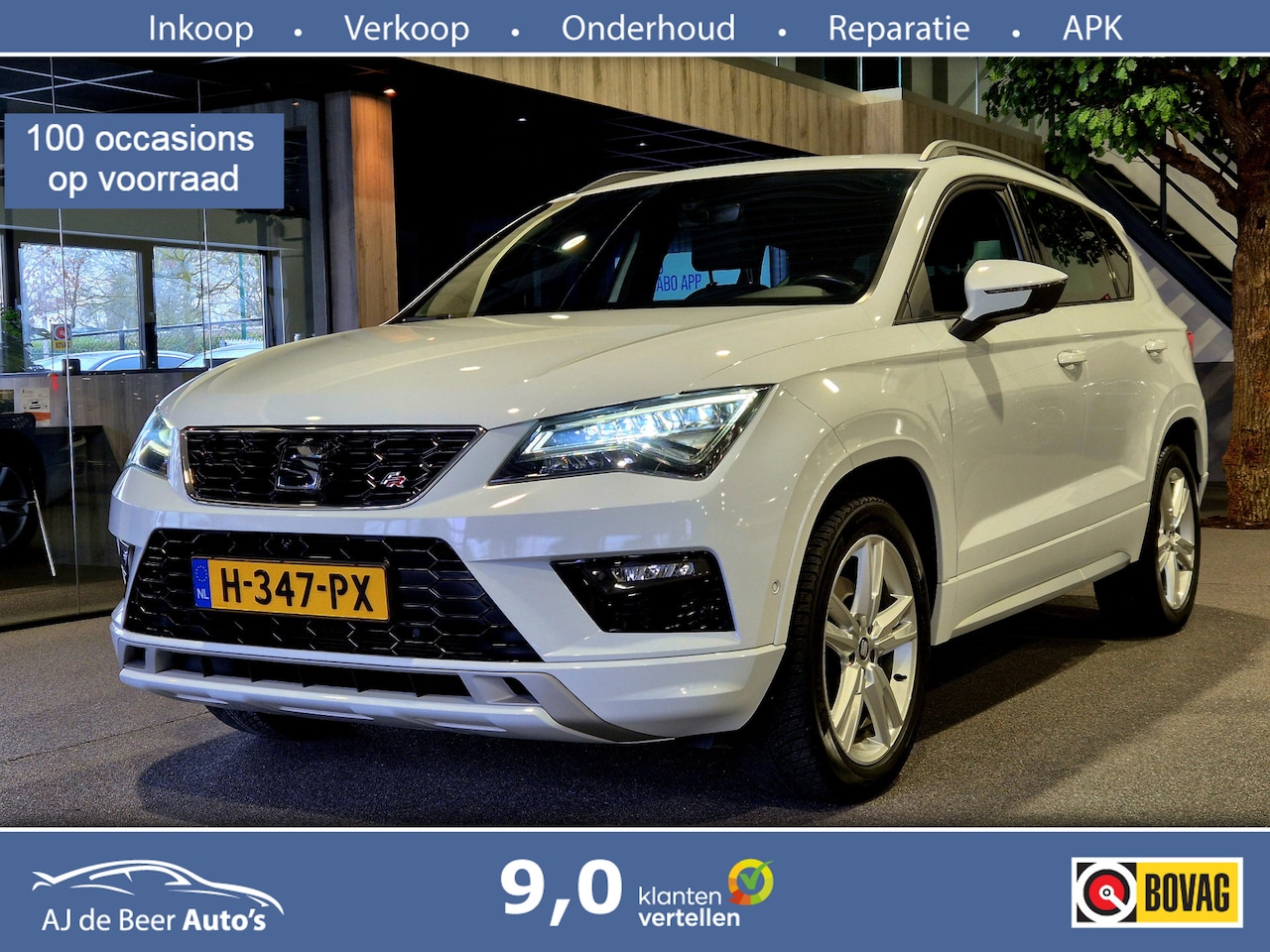 SEAT Ateca - 1.5 TSI FR Business Intense Pano | Camera360 | Android-Carplay | Trekhaak - AutoWereld.nl