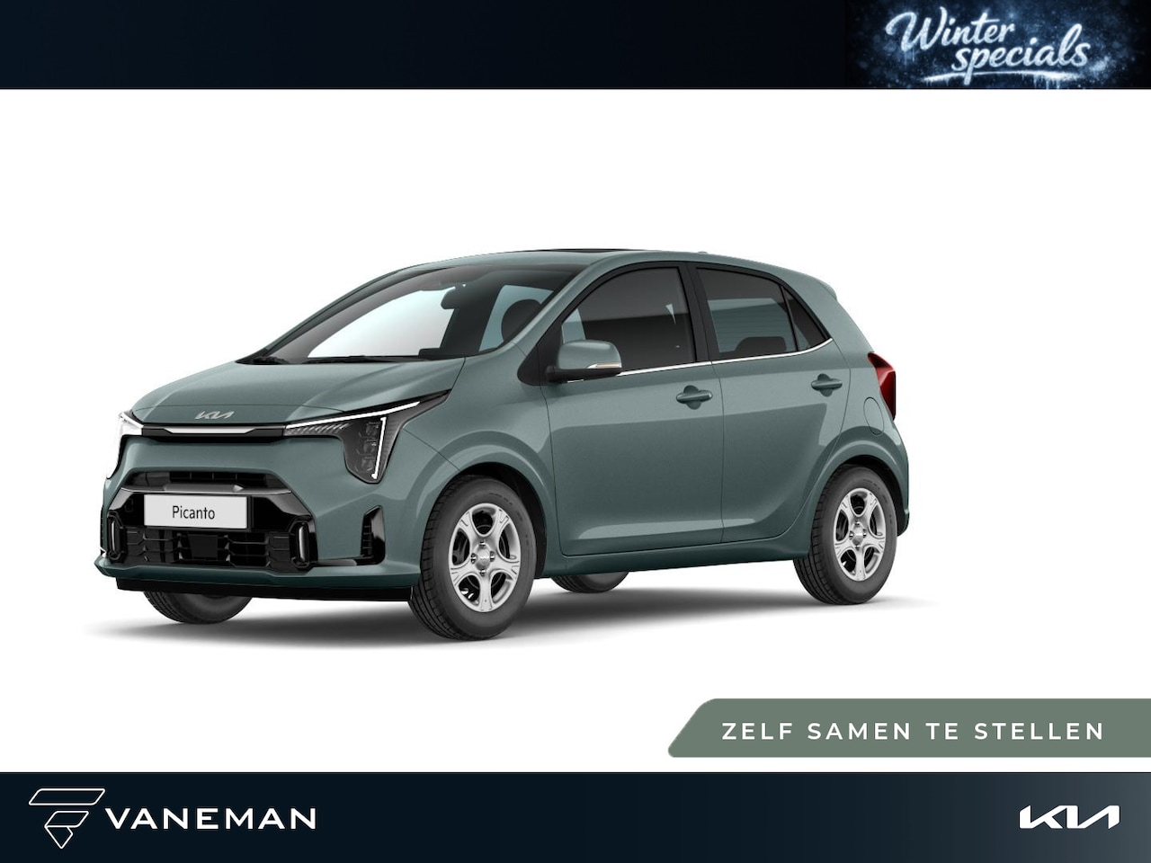 Kia Picanto - 1.0 GDi DynamicLine | Navigatiesysteem full map | Zelf samenstellen - AutoWereld.nl