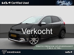 Kia Picanto - 1.0 T-GDi X-Line 5p 100PK Leder | Camera | Stoel & Stuurverwarming | Cruise | Key-Less | A