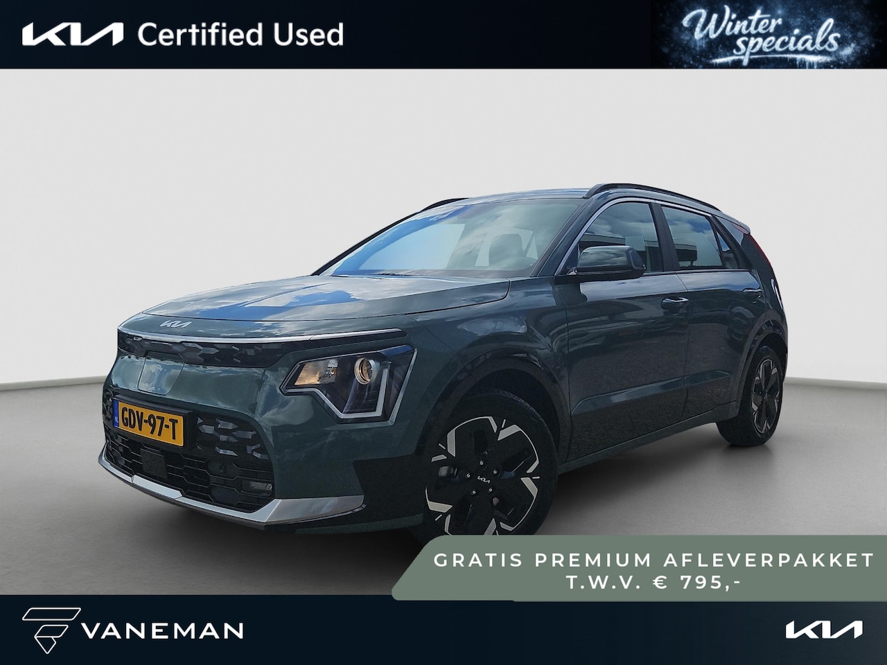 Kia Niro EV - DynamicLine 64.8 kWh | Navigatie  | Camera | Cruise | Apple Carplay & Android Auto | - AutoWereld.nl