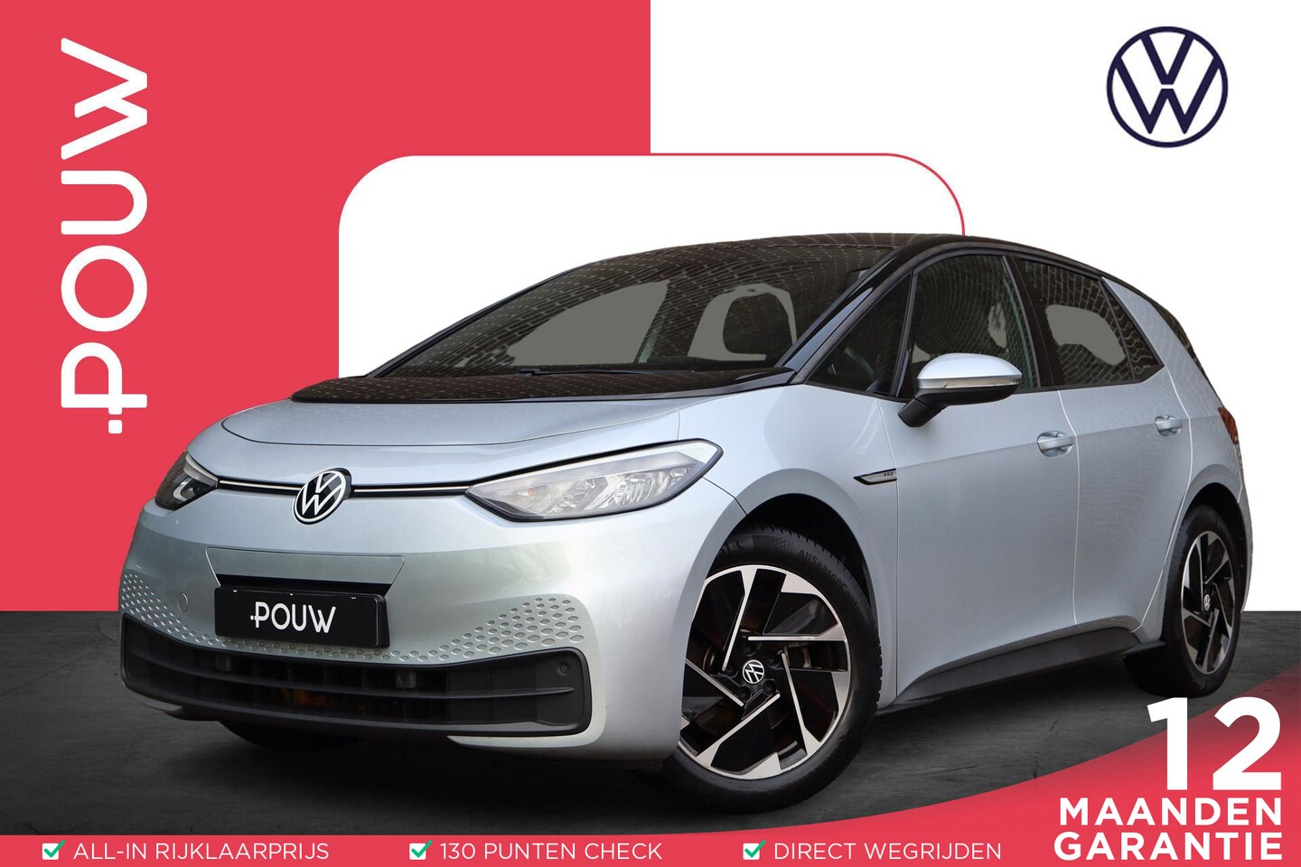 Volkswagen ID.3 - 204pk Life 58 kWh | SoH 93% | Stoel/Stuurverwarming | 18" Velgen - AutoWereld.nl