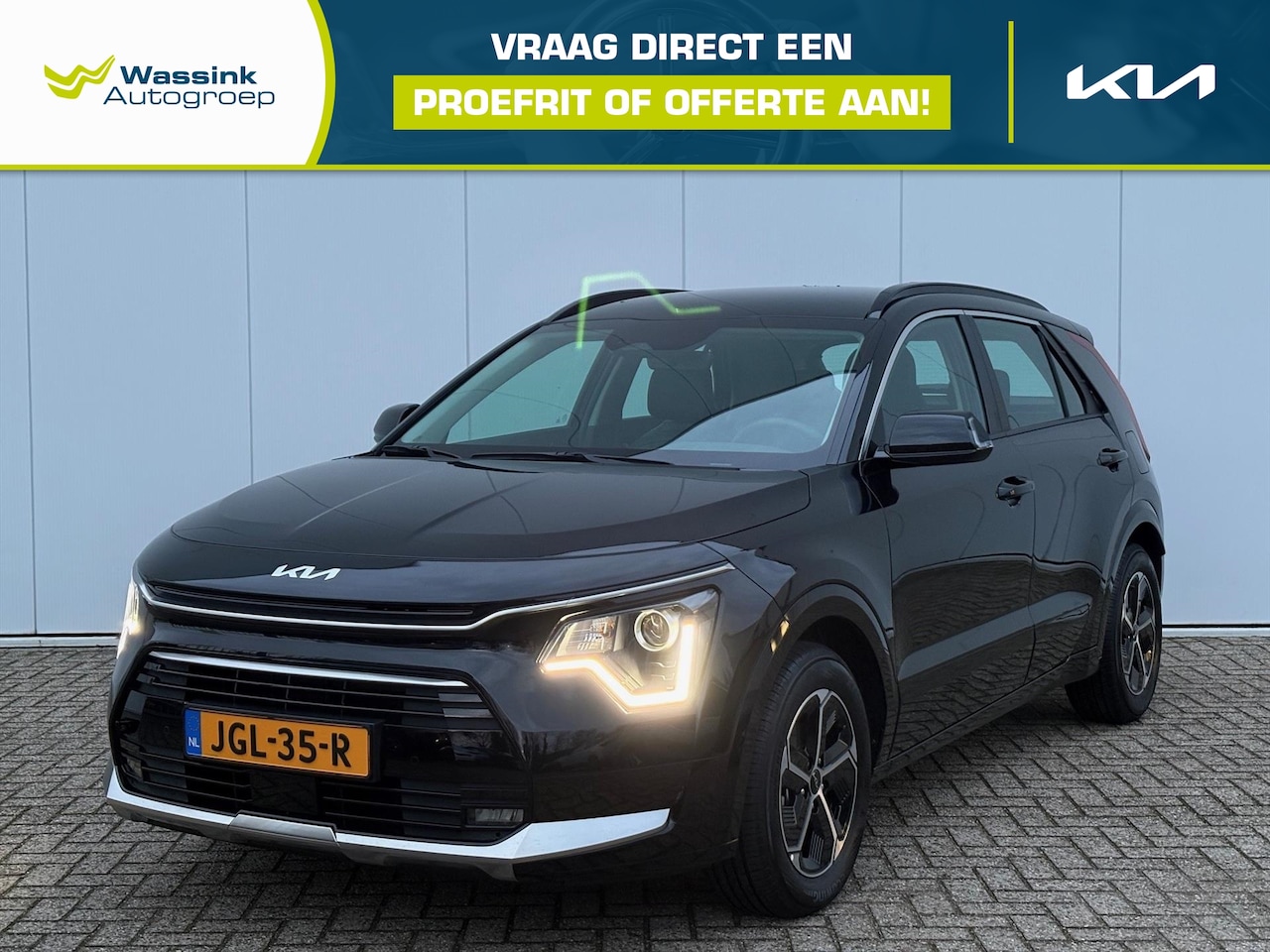 Kia Niro - 1.6 GDi Hybrid 129pk DCT6 DynamicLine | Camera | Navigatie | Keyless | Carplay | Adaptive - AutoWereld.nl
