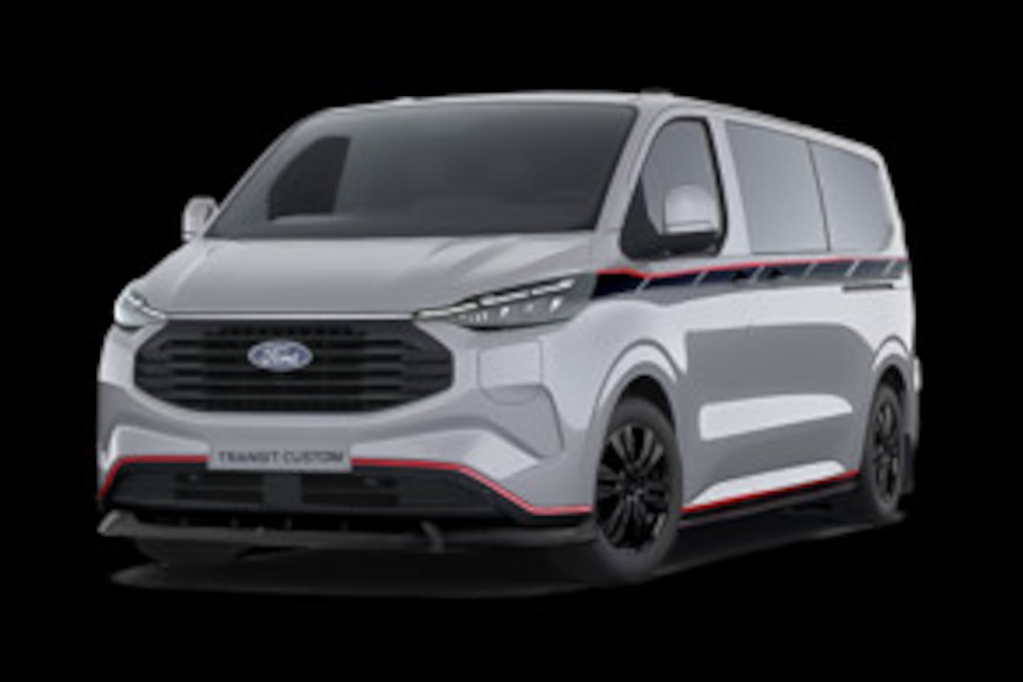 Ford Transit Custom - 320 2.5 PHEV L2H1 Grey Platinum Dubbele Cabine (verwacht) - AutoWereld.nl