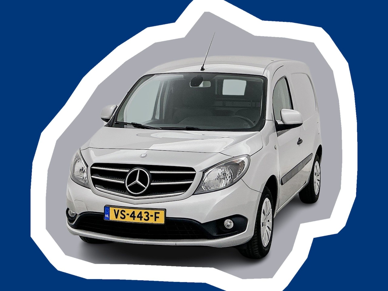 Mercedes-Benz Citan - 109 CDI BlueEFFICIENCY Marge BTW vrij Trekhaak Parkeersensoren Betimmering - AutoWereld.nl