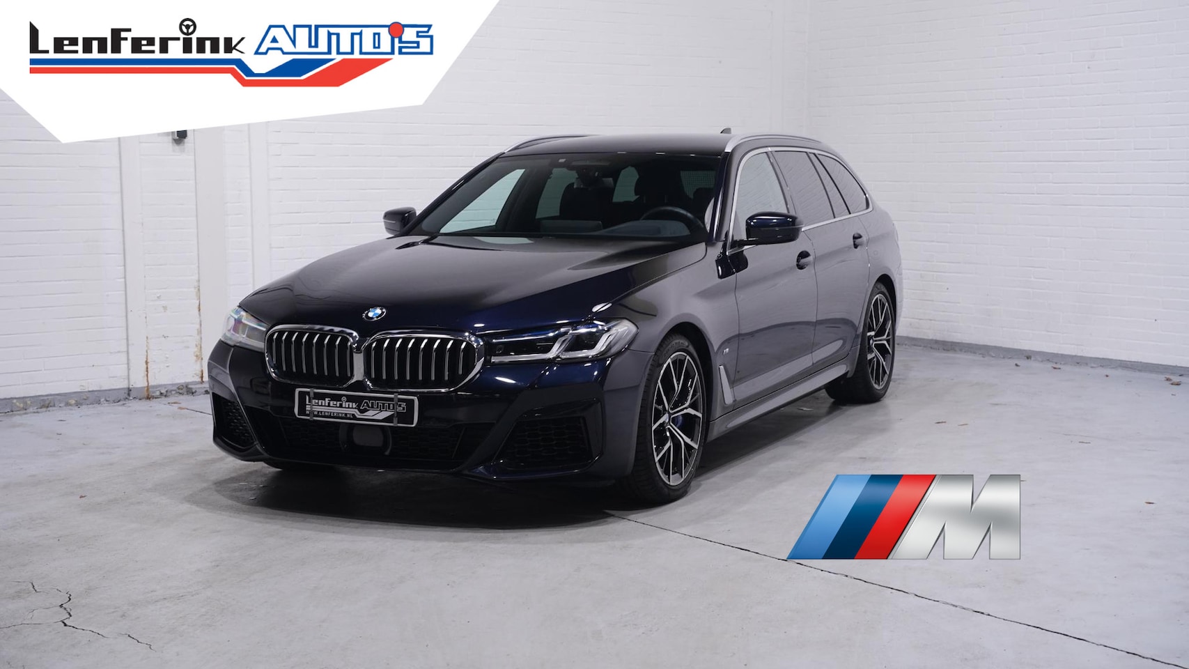 BMW 5-serie Touring - 530i M Sport 1e eigen NAP NL-auto Laser light Nappa leder comfort stoelen/memory Harman-ka - AutoWereld.nl