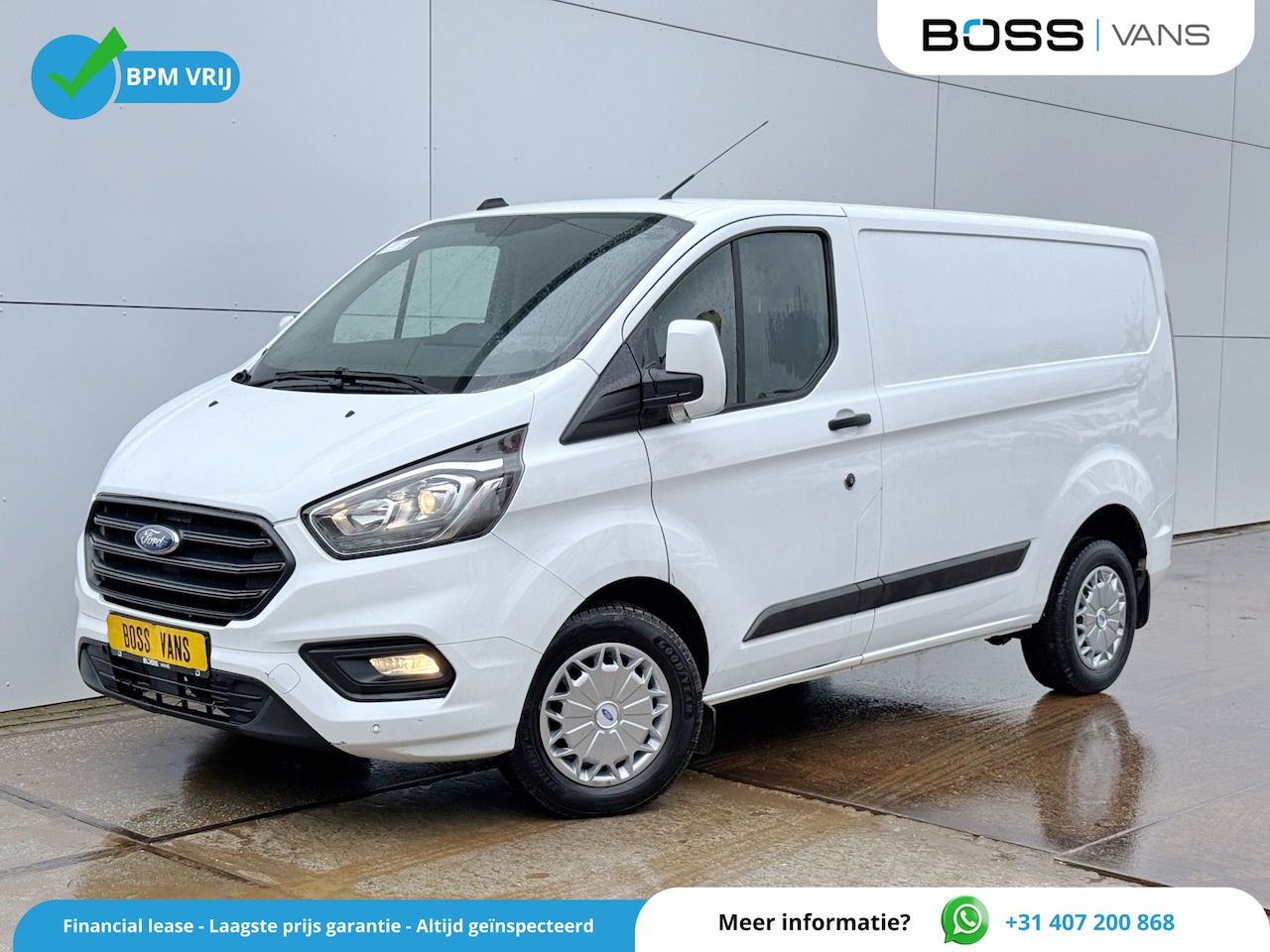 Ford Transit Custom - 2.0 TDCI 130PK Automaat L1H1 Airco Cruise Control Led Parkeersensoren Voor en Achter - AutoWereld.nl