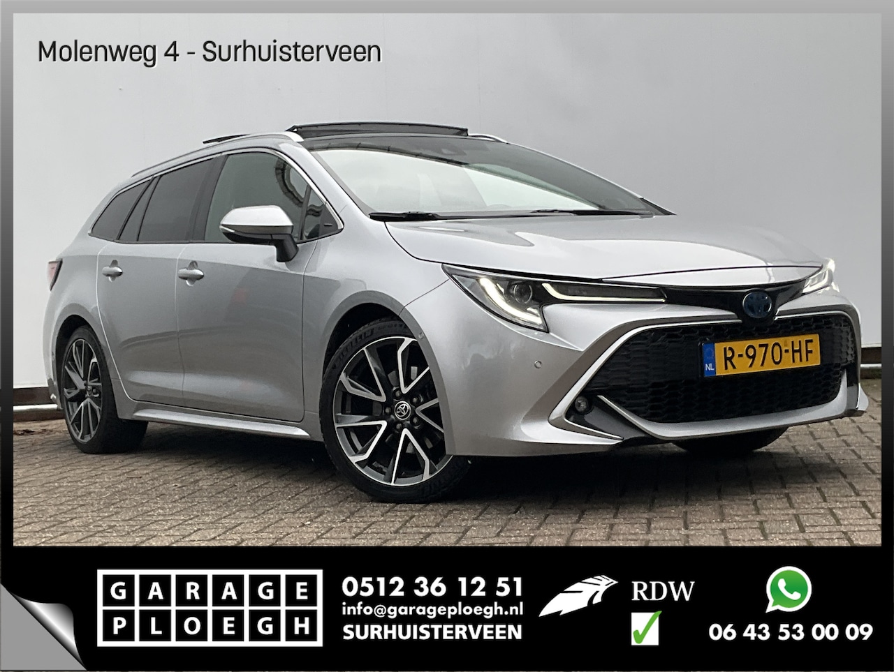 Toyota Corolla Touring Sports - 2.0 Hybrid Executive Pano.dak Stoelverw. Adapt.Cruise Trekhaak 1Eig - AutoWereld.nl