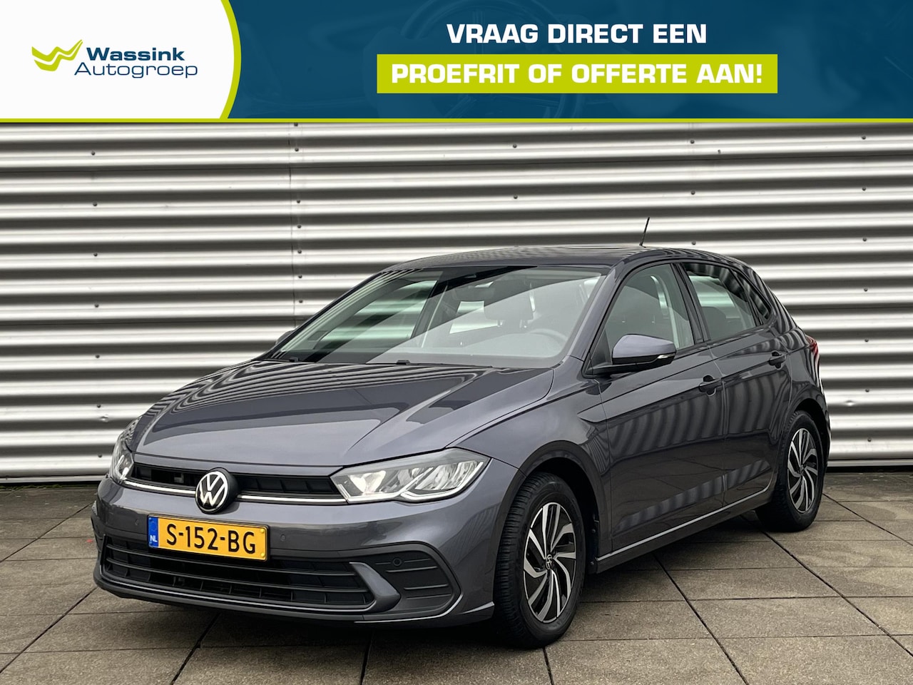 Volkswagen Polo - 1.0 TSI Life 7-DSG Navigatie | LED | Airco | Adaptive Cruise Control - AutoWereld.nl
