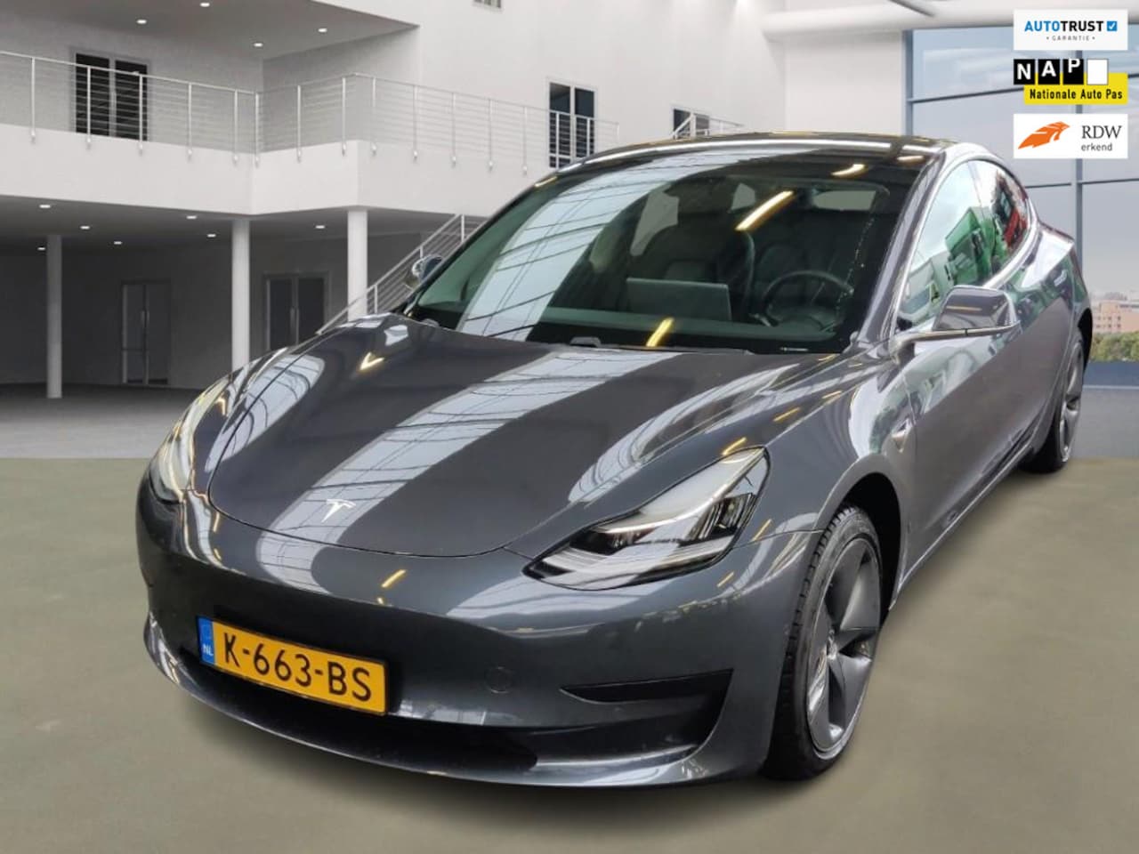 Tesla Model 3 - Standard RWD Plus 60 kWh|Soh 90%|LFP-Accu - AutoWereld.nl