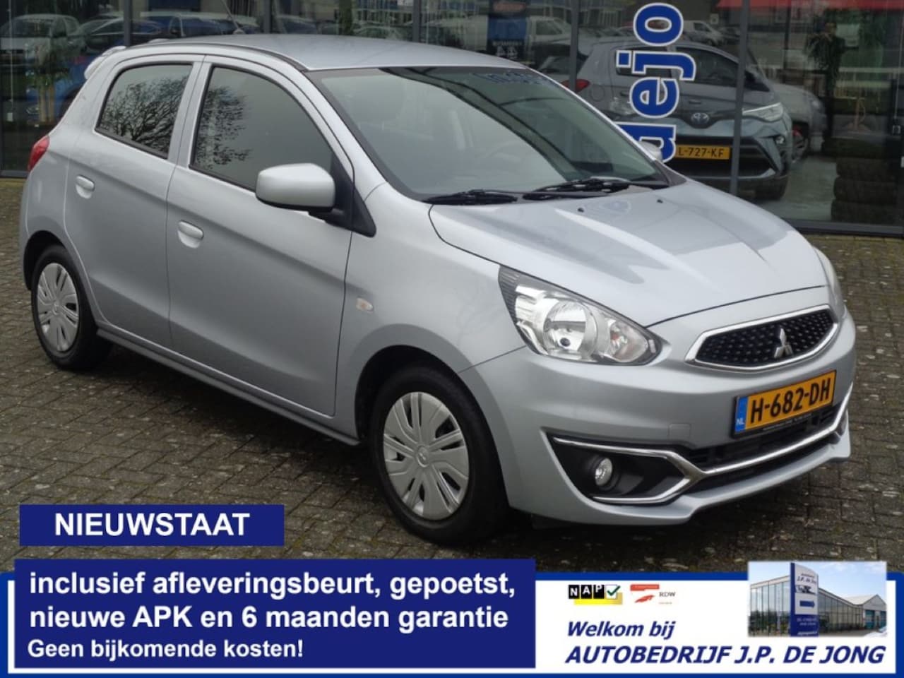 Mitsubishi Space Star - 1.0 Cool+ Airco | NIEUWSTAAT | Weinig KM NAP | NL Auto | Elektrisch pakket - AutoWereld.nl