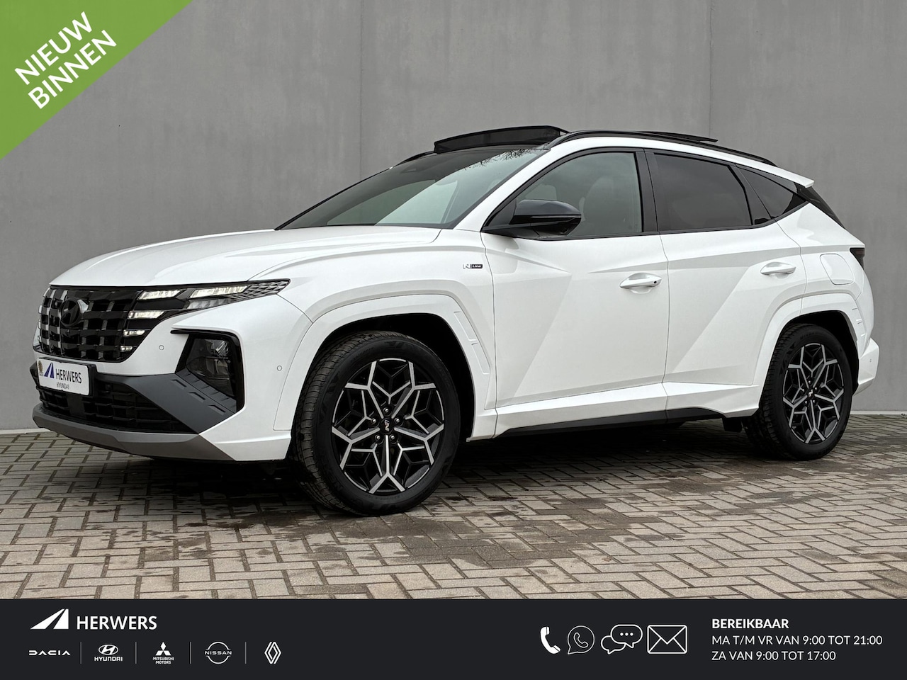 Hyundai Tucson - 1.6 T-GDI PHEV N Line Sky 4WD Automaat / Fabrieksgarantie tot 12-2027 / Dealer onderhouden - AutoWereld.nl