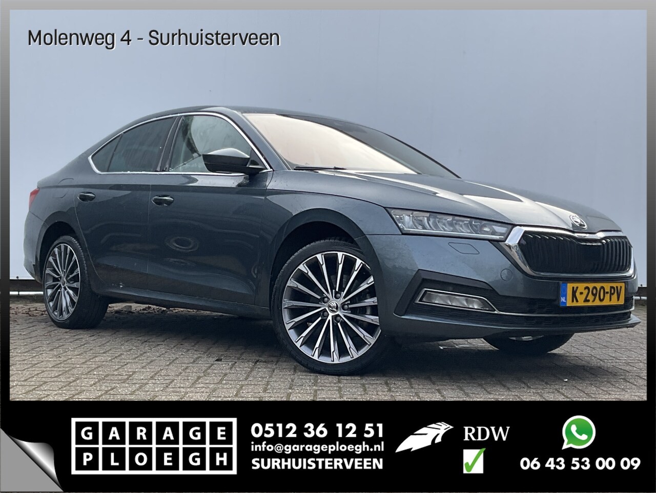 Skoda Octavia - 1.4 TSI iV 259pk PHEV Carplay Cam Stoelverw. Business Edition Plus Plug-in - AutoWereld.nl