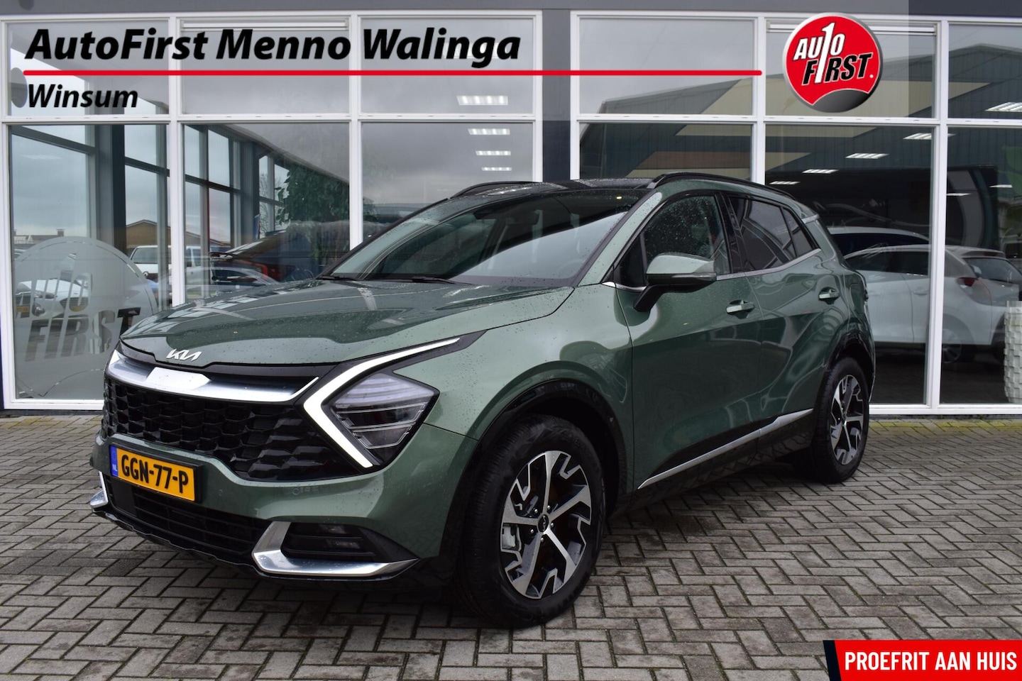 Kia Sportage - 1.6 T-GDi MHEV DynamicPlusLine|Schuif/kanteldak|3602km!|ACC|Stoel/stuurverwarming| - AutoWereld.nl