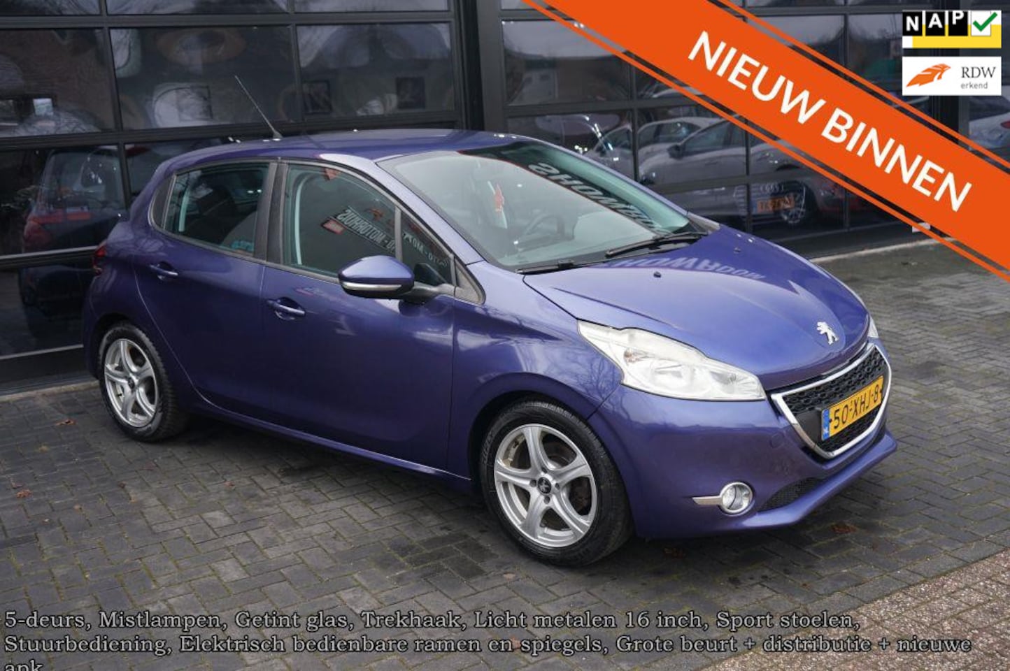 Peugeot 208 - 1.4 Vti Active 1.4 VTi Active, Airco, CC, Carplay, Elek pakket 16 inch - AutoWereld.nl