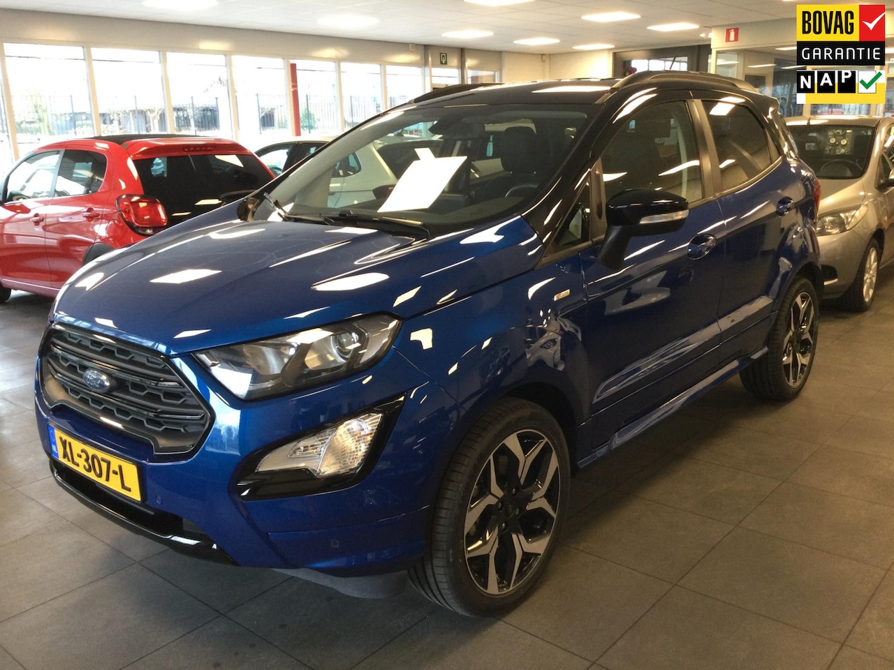 Ford EcoSport - 1.0 EcoBoost ST-Line stuur/stoel/voorruit verwarming-camera-clima - AutoWereld.nl