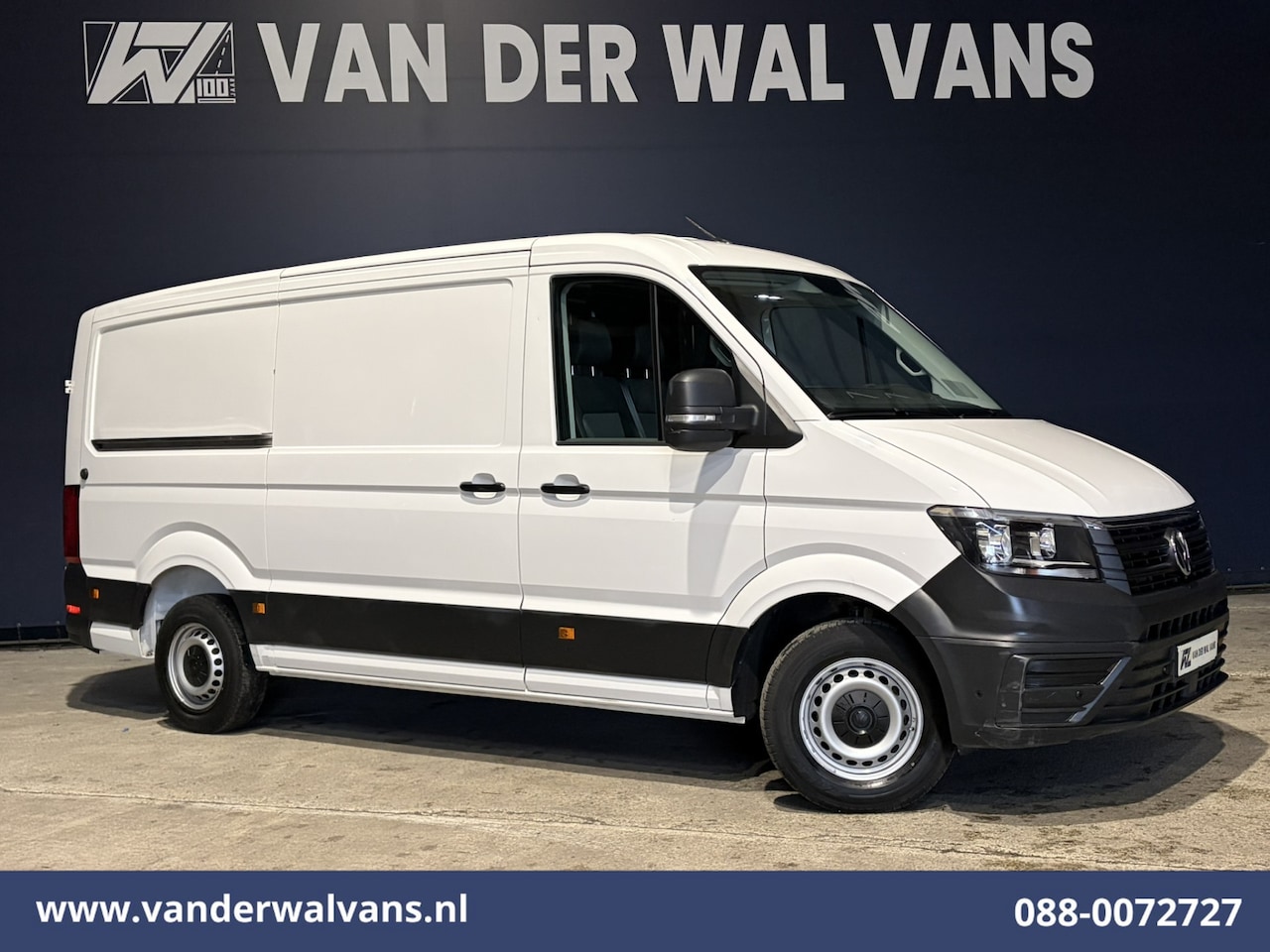 Volkswagen Crafter - 2.0 TDI L3H2 L2H1 Euro6 Airco | Camera | Apple Carplay | Android Auto Bijrijdersbank - AutoWereld.nl