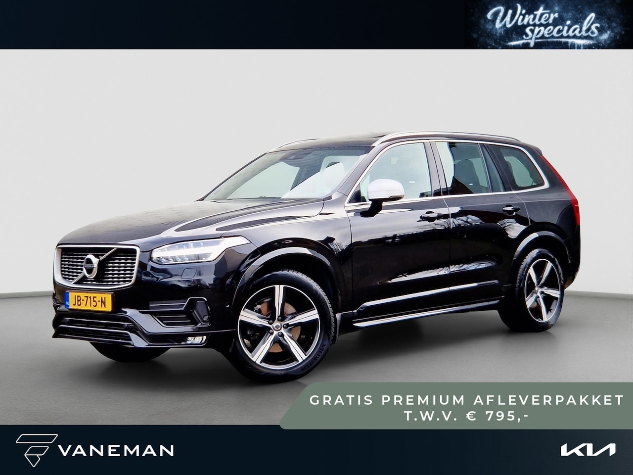 Volvo XC90 - 2.0 T5 AWD R-Design 7-Zits | Open Dak | Stoelverwarming | BSD | Trekhaak | LED | PDC | - AutoWereld.nl