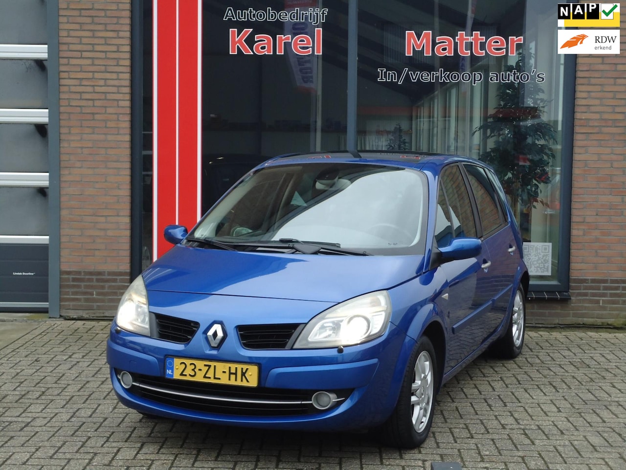Renault Scénic - 1.6-16V Tech Line *PANORAMADAK* *XENON* *TREKHAAK* - AutoWereld.nl