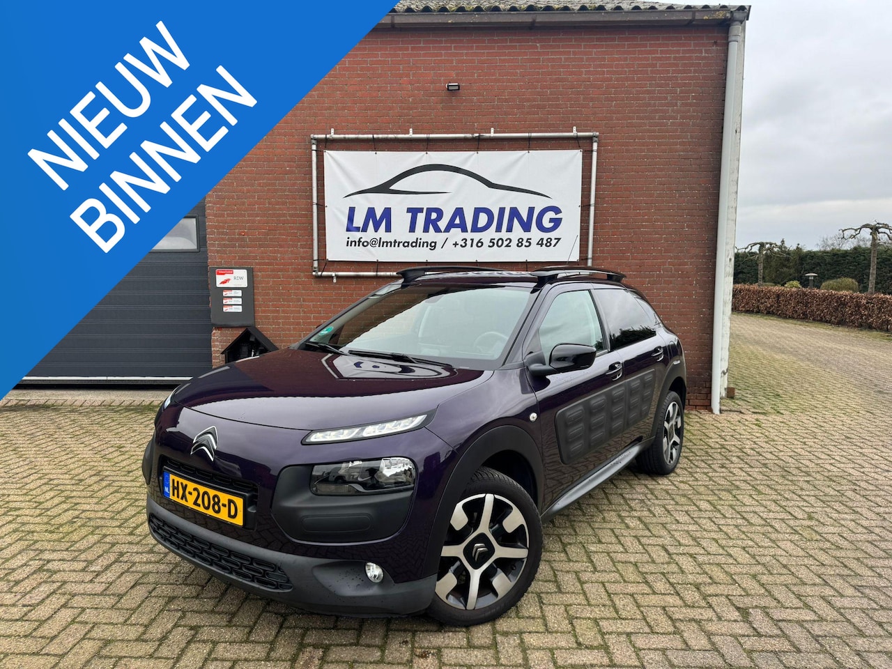 Citroën C4 Cactus - 1.2 PureTech Shine CRUISE LMV-17 CAMERA NAVI 1ste EIGENAAR NAP! 2 SLEUTELS + BOEKJES - AutoWereld.nl