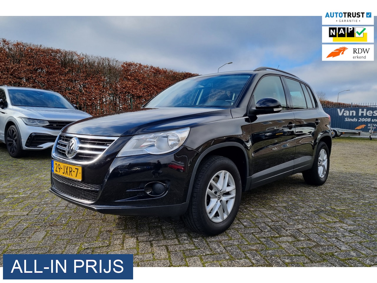 Volkswagen Tiguan - 1.4 TSI Comfort&Design ✅150PK ✅TREKHAAK ✅NETTE AUTO! - AutoWereld.nl