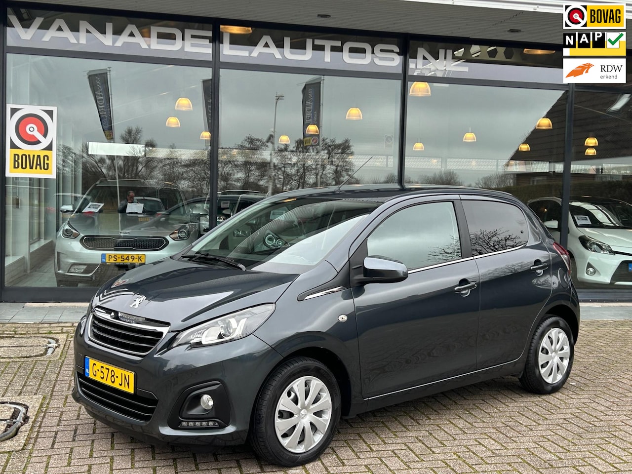 Peugeot 108 - 1.0 e-VTi Active 5Drs Airco Bluetooth Elek.Pakket NAP NL-Auto Dealeronderhouden! - AutoWereld.nl